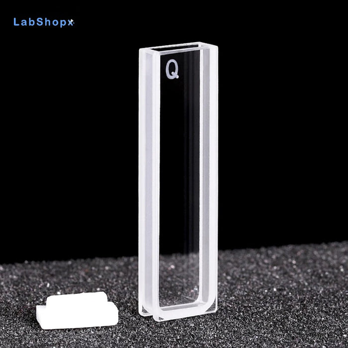 1.05ml Quartz Cuvettes with Lid 3mm Quartz Cells | LABSHOPX