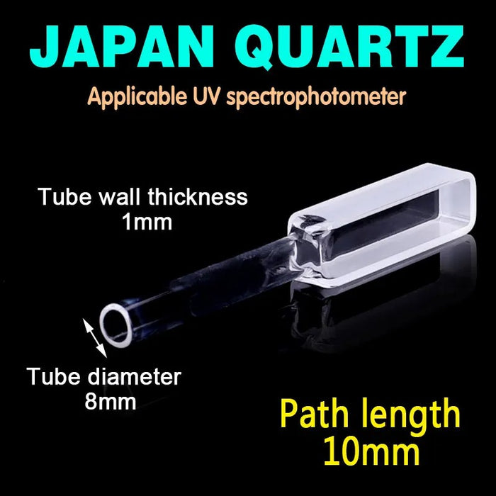 400ul Quartz Band Tube Cuvettes JGS1 Cells for Lab | LABSHOPX