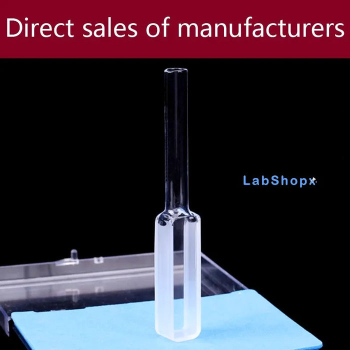 3.5ml Quartz Band Tube Cuvettes JGS1 Cell for Lab | LABSHOPX