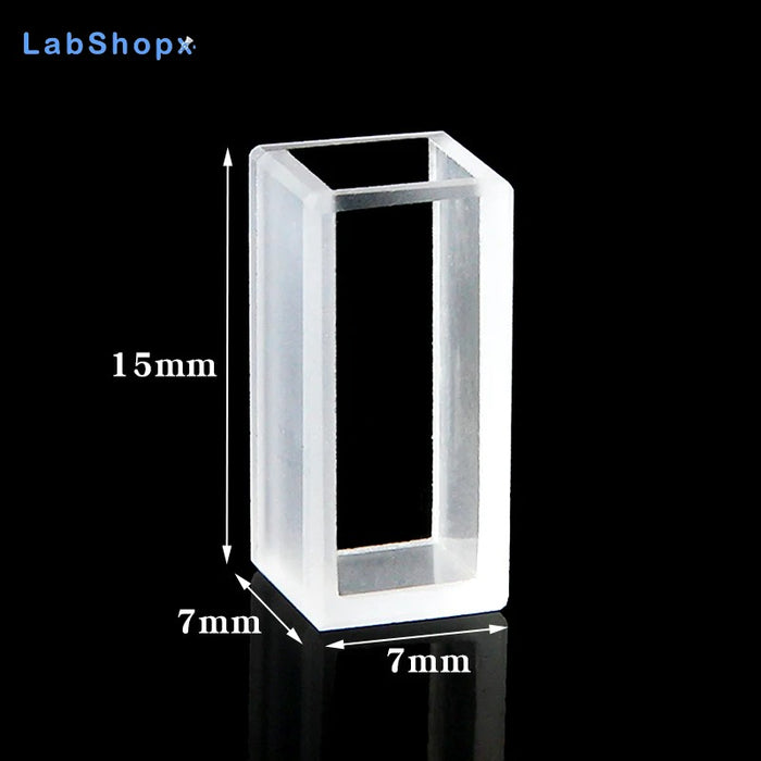 250ul Quartz Cuvette UV Cells 5mm Sample Cell for Lab | LABSHOPX