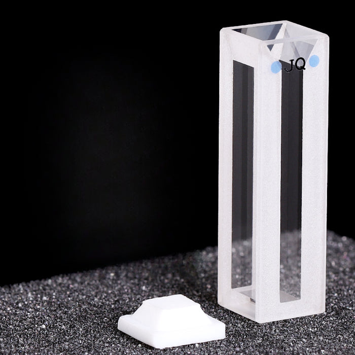 1400ul Sub-Micro Quartz Fluorescence Cuvette With Lid 10mm | LABSHOPX