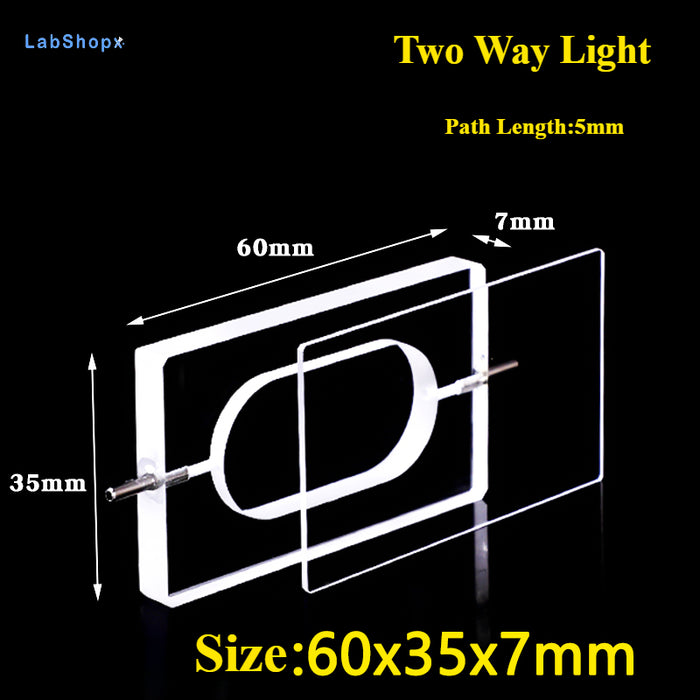 2/5mm SeparLAe Quartz Sample Cells Quartz Cuvettes | Labshopx