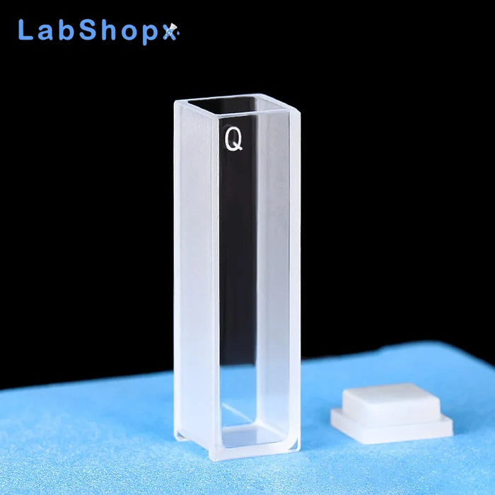2 pcs Quartz Cuvette Cells10mm for Spectrophotometer Lab | LABSHOPX