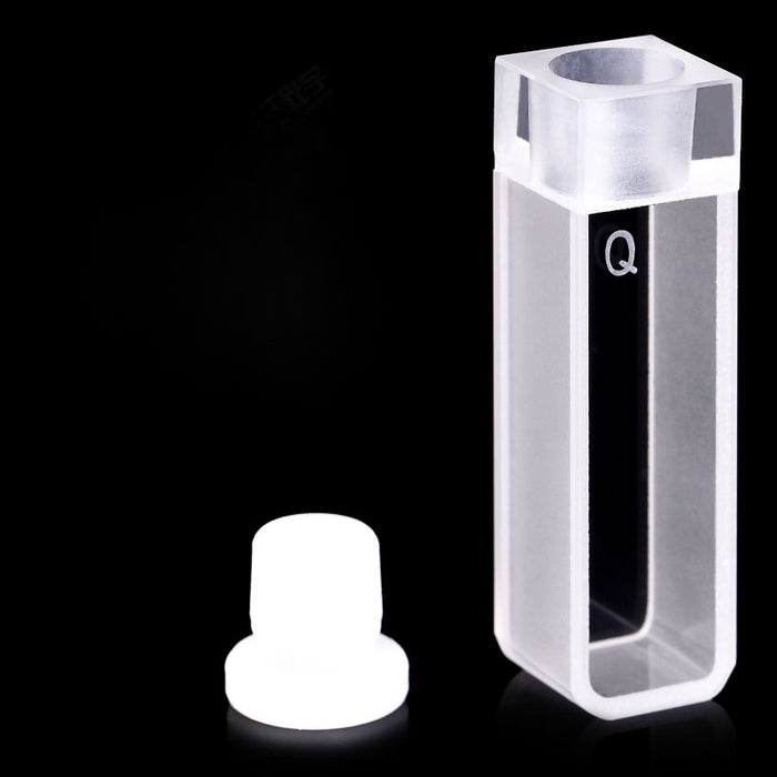 Quartz Closed Cuvette Airtight 1cm Paired UV Quartz Band Plug| LABSHOPX