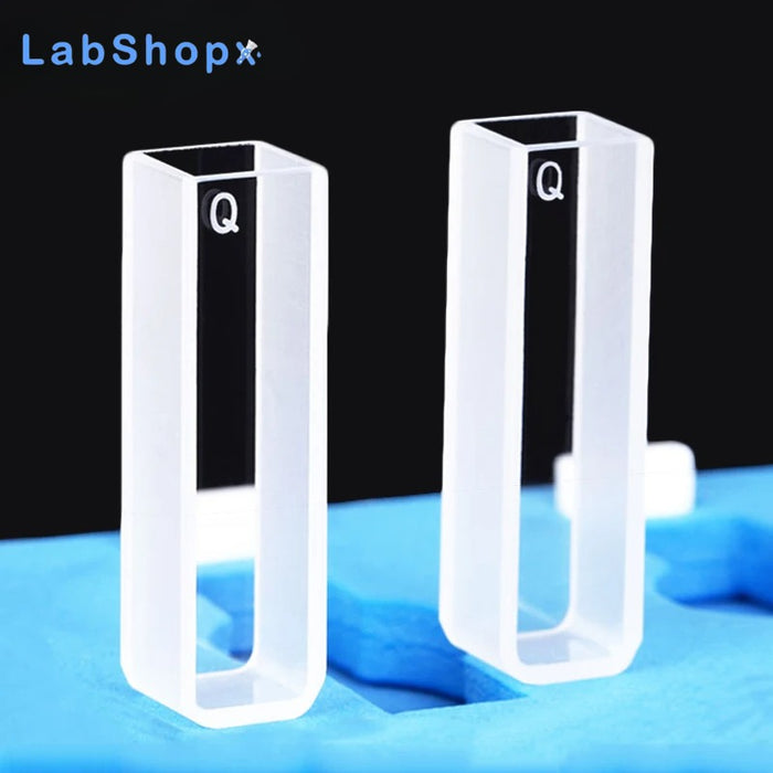 3.5ml Standard Quartz Cuvettes Corrosion Resisting 2pcs | LABSHOPX