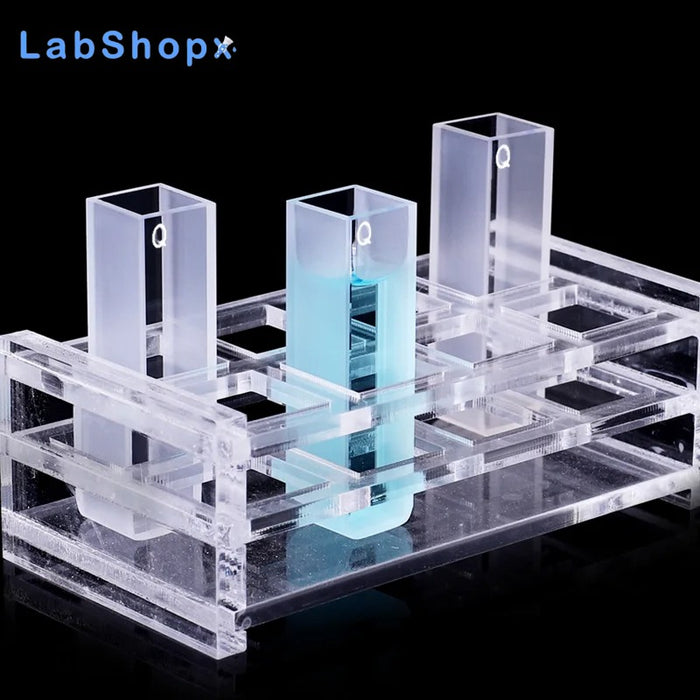 3.5ml Standard Quartz Cuvettes Corrosion Resisting 2pcs | LABSHOPX
