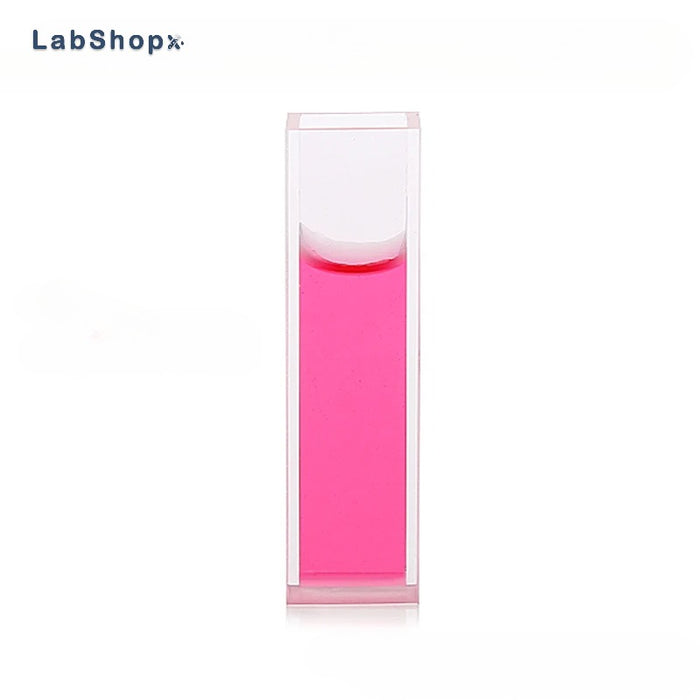 3.5ml Standard Quartz Cell with Lid and Leve Bottom 10mm | LABSHOPX