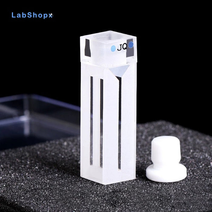 350ul Quartz Micro Fluorescence Sealed Cuvettes Cells JSG1 | LABSHOPX