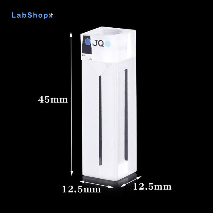 350ul Quartz Micro Fluorescence Sealed Cuvettes Cells JSG1 | LABSHOPX