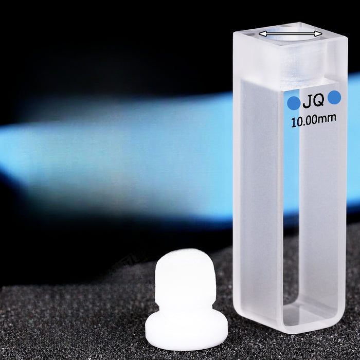 Quartz Closed Cuvette Airtight 1cm Paired UV Quartz Band Plug| LABSHOPX