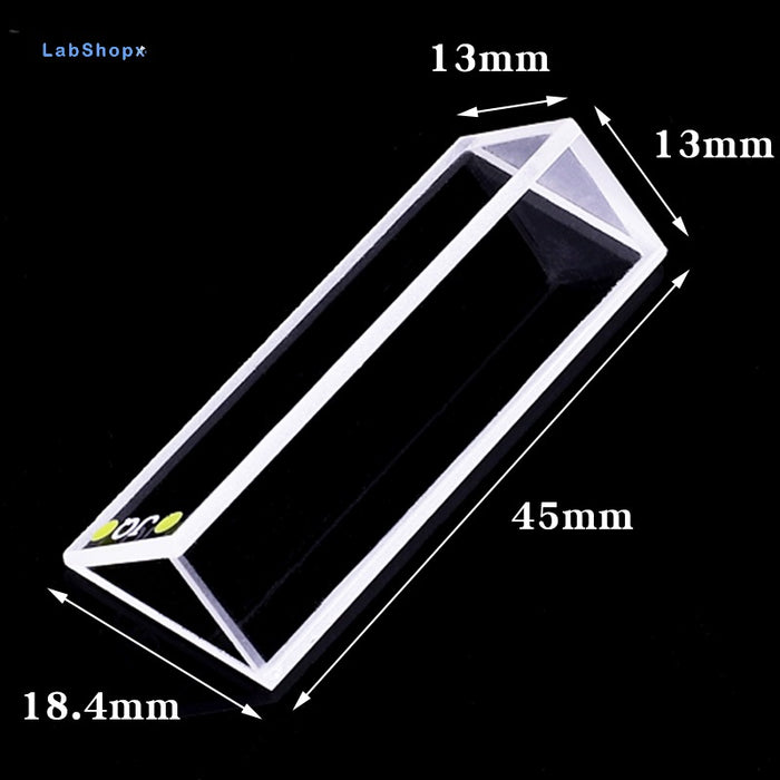 Quartz Cuvettes Triangle Fluorescence UV Quartz Cells | LABSHOPX