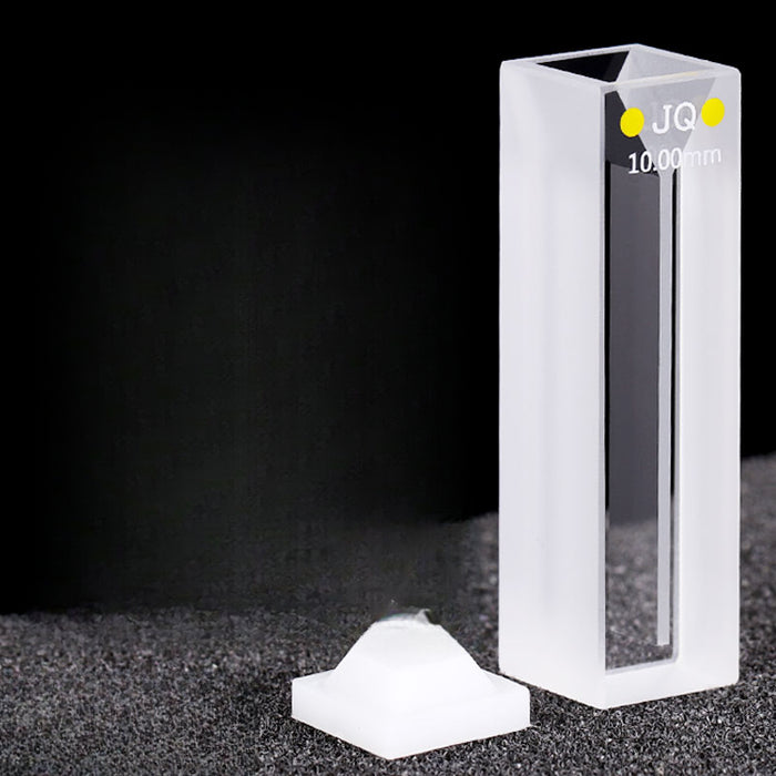Micro Quartz Cuvette Quartz Cell with Frosted Walls and Lid | LABSHOPX