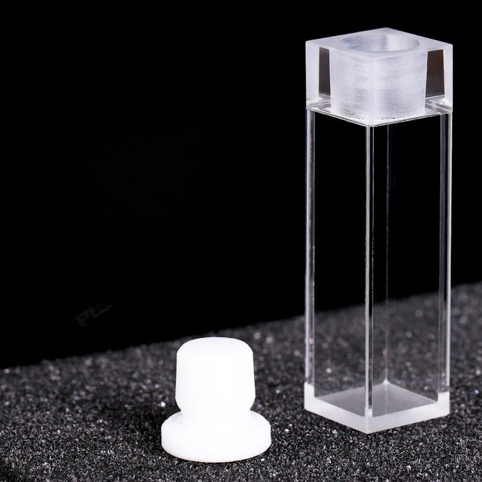 Quartz Closed Cuvette Airtight 1cm Paired UV Quartz Band Plug| LABSHOPX