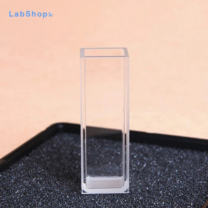 4ml Standard Quartz Cuvette Cells 10mm with Lid | LABSHOPX
