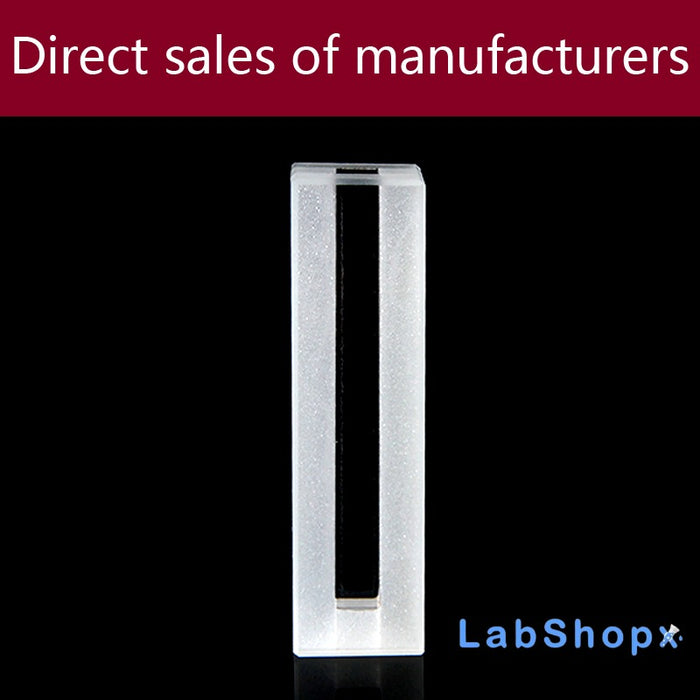 560ul Micro Quartz Cuvette with Lid 4mm Two Polished Windows| LABSHOPX
