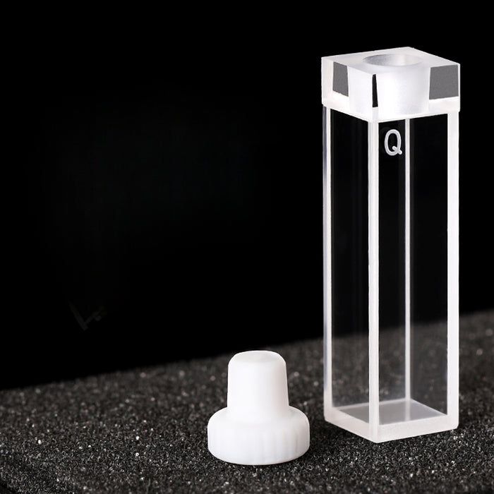 Quartz Closed Cuvette Airtight 1cm Paired UV Quartz Band Plug| LABSHOPX