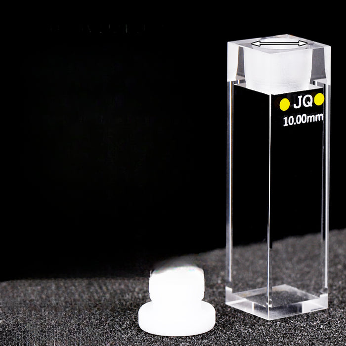 Quartz Closed Cuvette Airtight 1cm Paired UV Quartz Band Plug| LABSHOPX