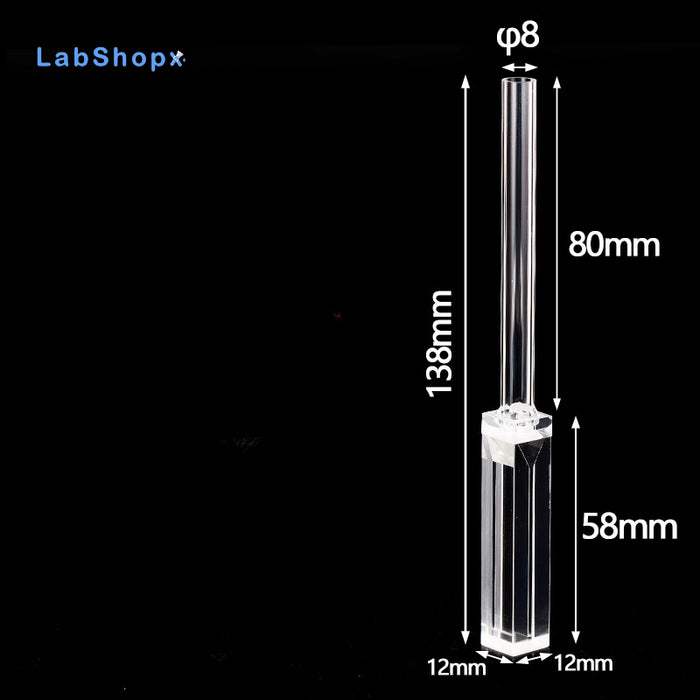400ul Quartz Band Tube Cuvettes JGS1 Cells for Lab | LABSHOPX