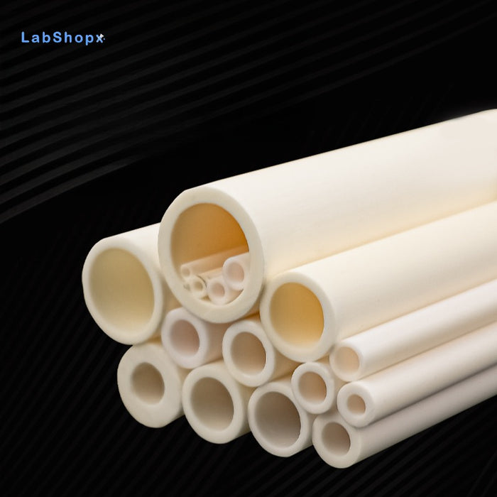 99High Purity Alumina Ceramic Tubes Al2O3 Tube Two Ends Open| Labshopx