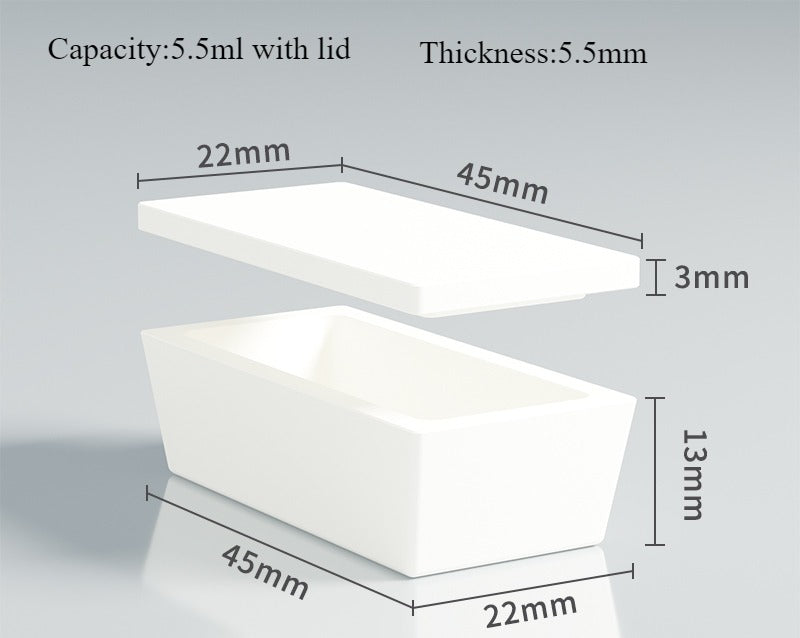 99 High Quality Rectangular Ceramic Alumina Boat Crucible | LABSHOPX