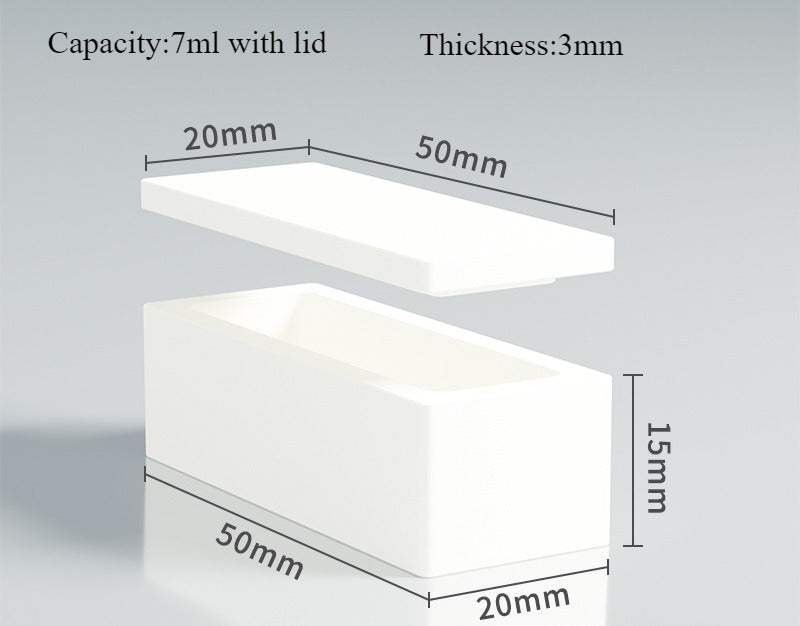 99 High Quality Rectangular Ceramic Alumina Boat Crucible | LABSHOPX