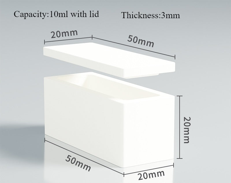 99 High Quality Rectangular Ceramic Alumina Boat Crucible | LABSHOPX