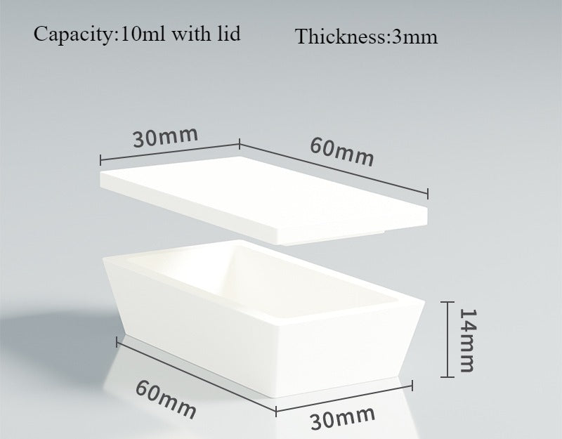 99 High Quality Rectangular Ceramic Alumina Boat Crucible | LABSHOPX
