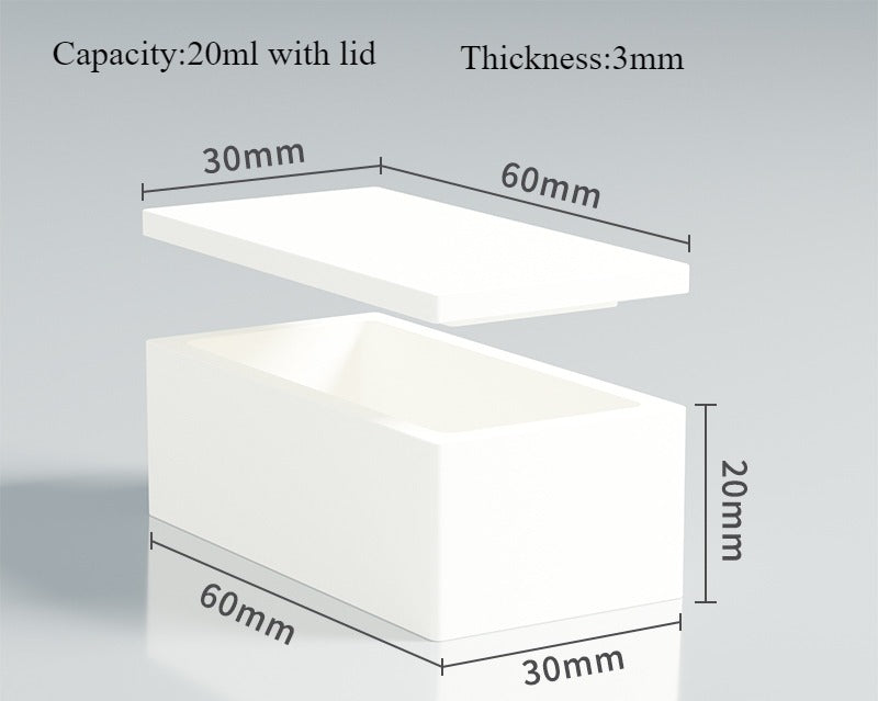 99 High Quality Rectangular Ceramic Alumina Boat Crucible | LABSHOPX