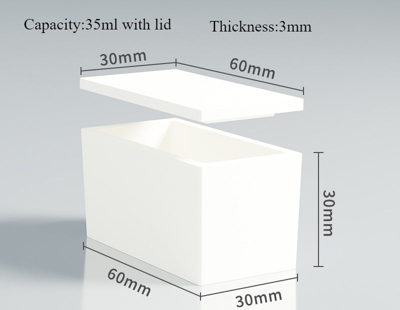 99 High Quality Rectangular Ceramic Alumina Boat Crucible | LABSHOPX