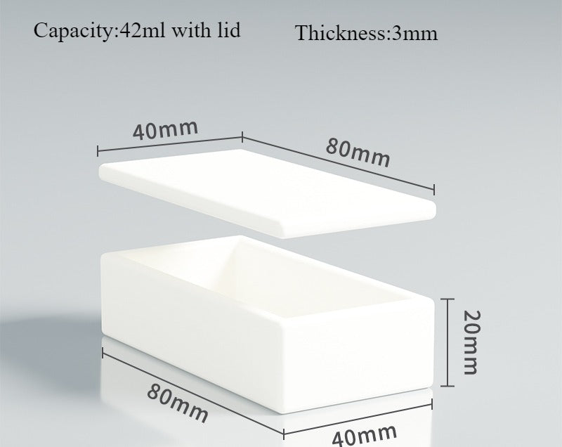 99 High Quality Rectangular Ceramic Alumina Boat Crucible | LABSHOPX