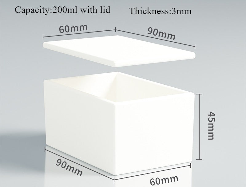 99 High Quality Rectangular Ceramic Alumina Boat Crucible | LABSHOPX