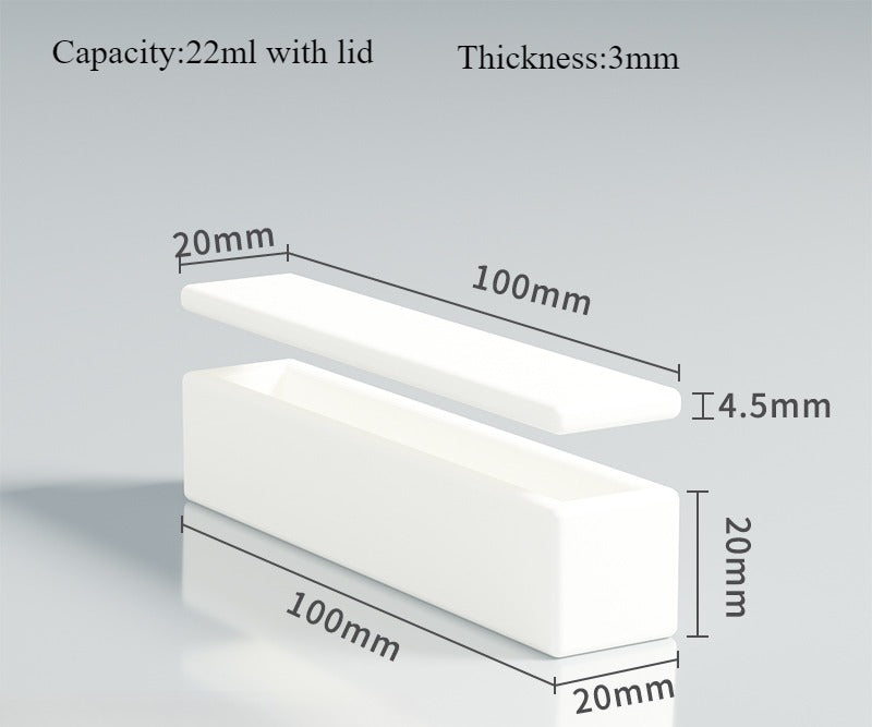 99 High Quality Rectangular Ceramic Alumina Boat Crucible | LABSHOPX