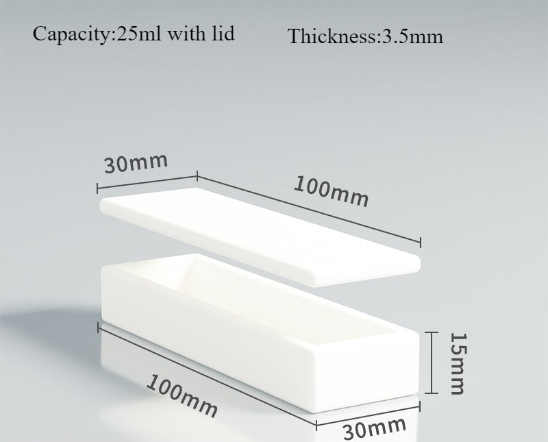 99 High Quality Rectangular Ceramic Alumina Boat Crucible | LABSHOPX