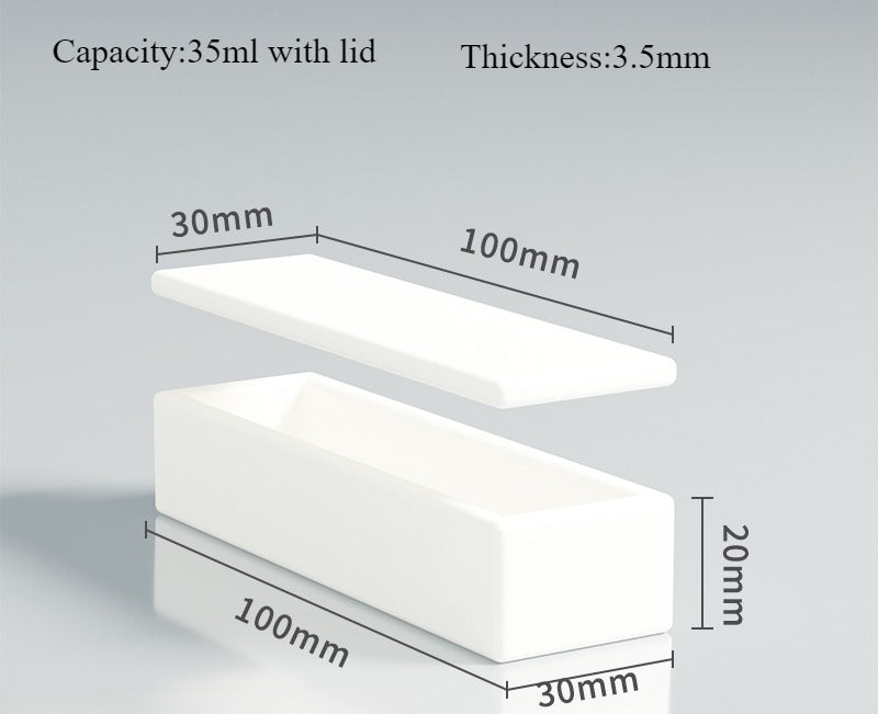 99 High Quality Rectangular Ceramic Alumina Boat Crucible | LABSHOPX