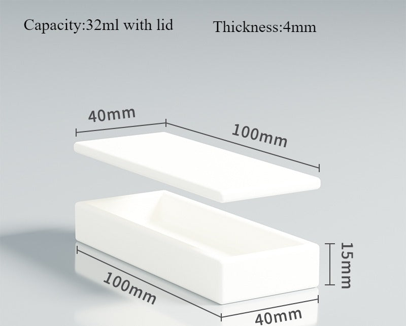 99 High Quality Rectangular Ceramic Alumina Boat Crucible | LABSHOPX