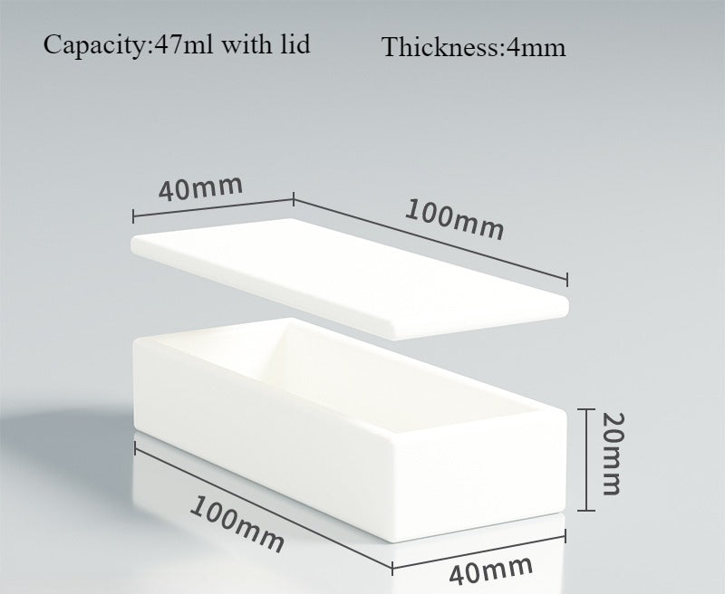 99 High Quality Rectangular Ceramic Alumina Boat Crucible | LABSHOPX