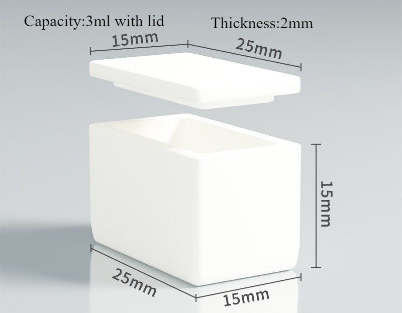 99 High Quality Rectangular Ceramic Alumina Boat Crucible | LABSHOPX