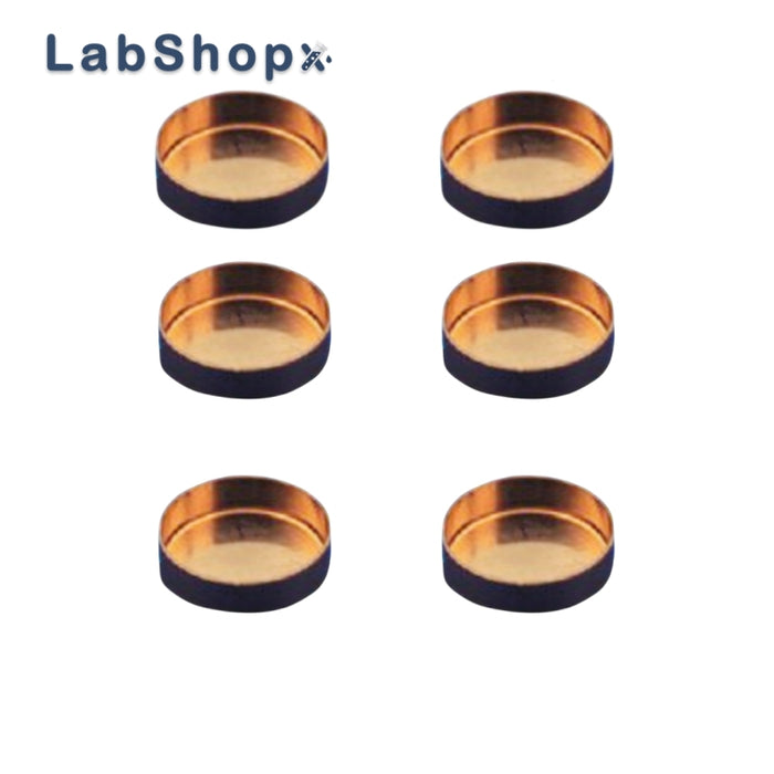 40μl Copper Crucibles with lids for ME-51140407 for Mettler Toledo/SHIMADZU Copper Sample Pans | LABSHOPX