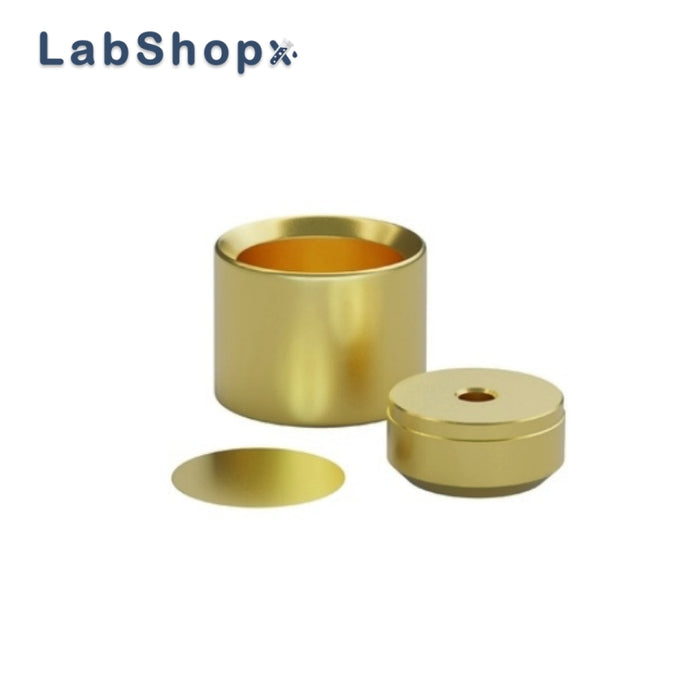 25μl Disposable High Pressure Crucible Small Stainless Steel Gold Plated ME-30077139 for Mettler Toledo/Mettler | LABSHOPX
