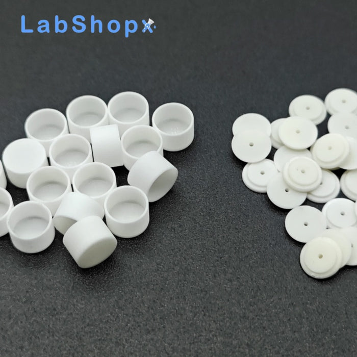 50μl Alumina Crucibles With Lid Suit For Mettler Toledo/Mettler Platinum Crucible Al2O3 Sample Pans | LABSHOPX