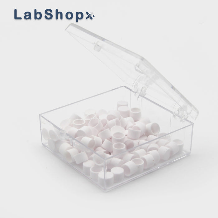 100μl Alumina Crucible with Lid D9*H8MM for Netzsch Ceramic Crucibles | LABSHOPX