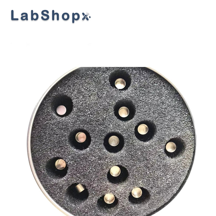 190μl Platinum Sample Pan With Lid Same Size As NGB801556/GB399860 for Netzsch PT Crucibles | LABSHOPX