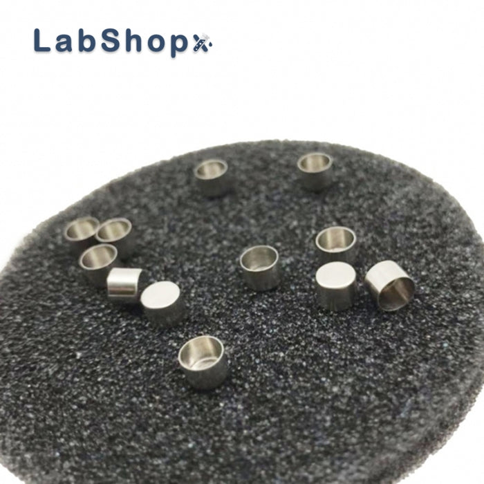 75ul PT Sample Pans with Lids Size D7*2.4mm for Netzsch Platinum Crucible | LABSHOPX
