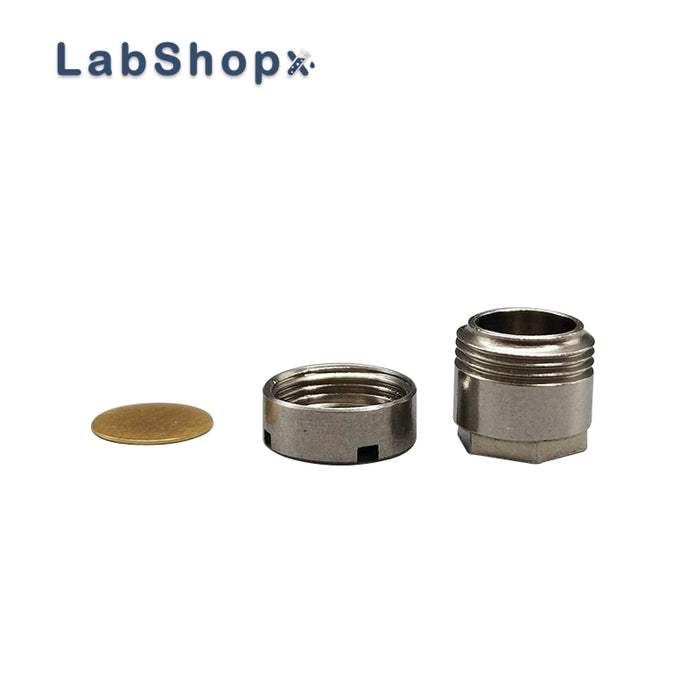 100μl Reusable High Pressure Sample Crucible with Lid and Seal for Netzsch 6.239.2-93.4.00 | LABSHOPX