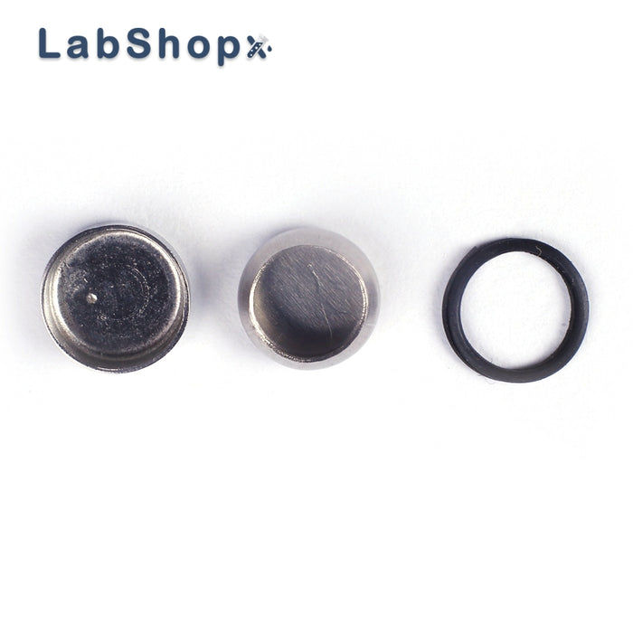 60μl Stainless Steel Pans Covers and O-Rings for PE 03190029 for PerkinElmer/PE Thermal Analysis Sample Pans | LABSHOPX