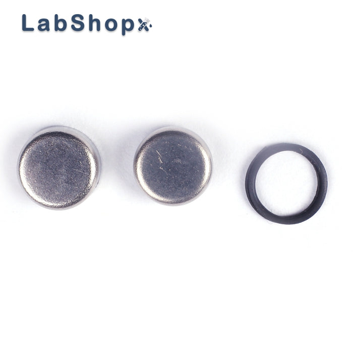 60μl Stainless Steel Pans Covers and O-Rings for PE 03190029 for PerkinElmer/PE Thermal Analysis Sample Pans | LABSHOPX