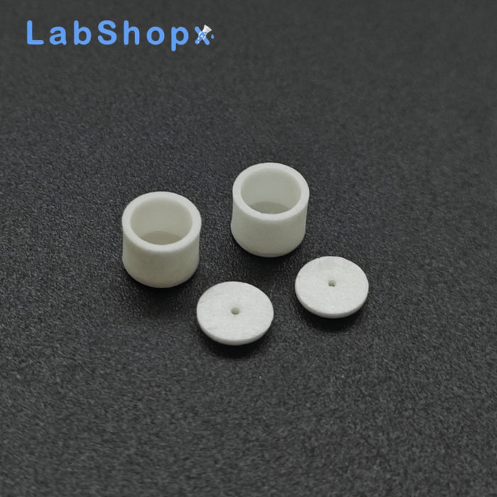 50μl Zirconia Ceramic Crucibles with Lids/Covers D5*4mm for Setaram Thermal Analysis Sample Pans | LABSHOPX
