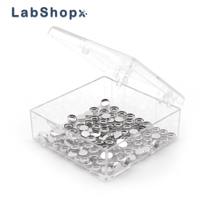 Aluminum Sample Pans With Covers Size D5*2.5mm for Setaram AL Crucibles with Lid | LABSHOPX