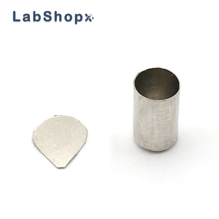 Platinum Sample Pans with Covers Size D5*8mm for SETARAM Pt Crucibles | LABSHOPX