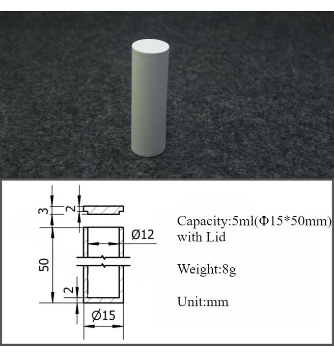 Boron Nitride Ceramic Crucible Boron Nitride Crucible Cylinder|Labshopx